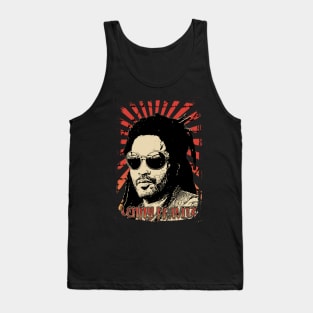 Lenny Kravitz 90s Retro Vintage Aesthetic Tank Top